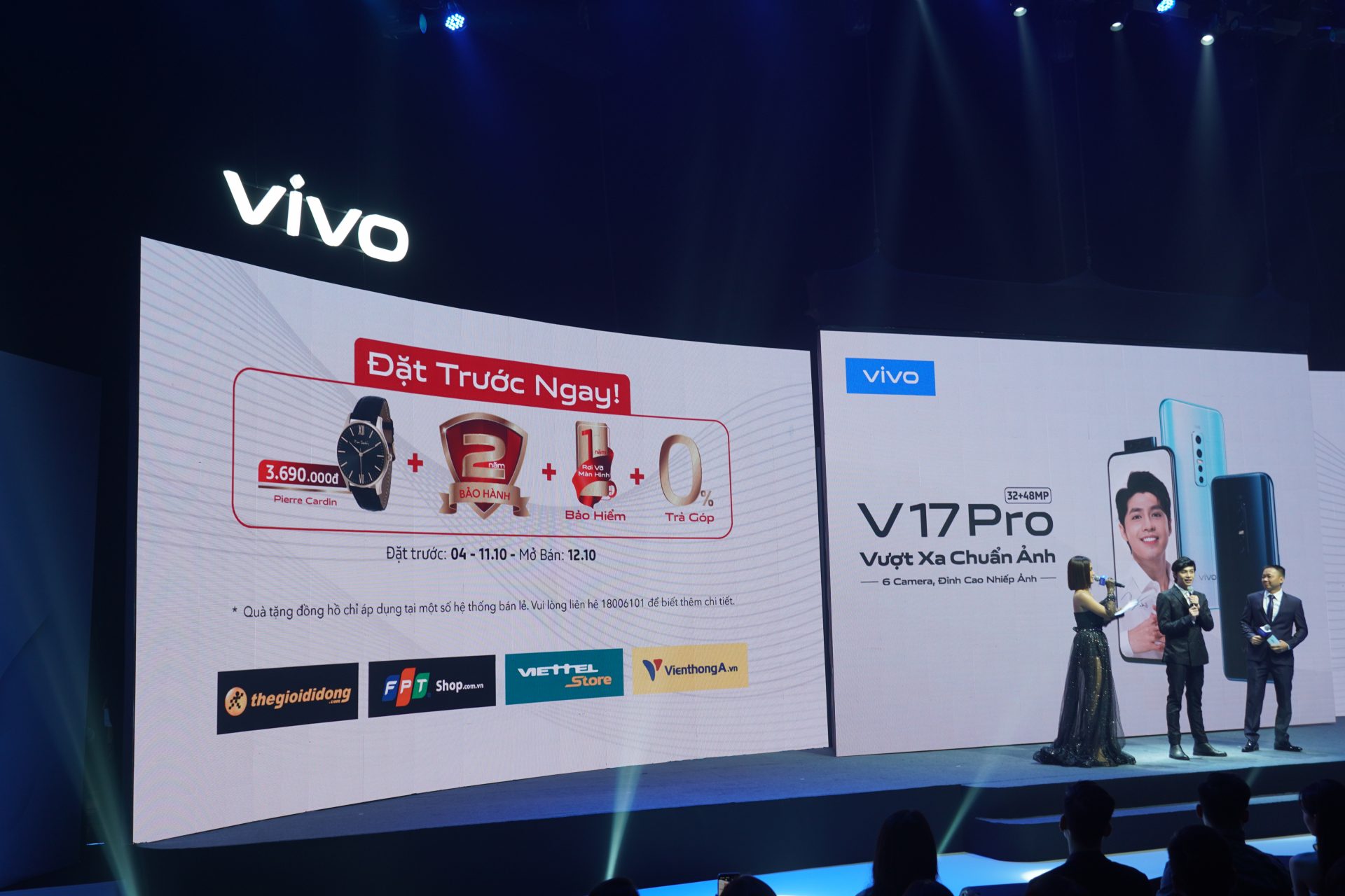 Vivo ra mắt V17 Pro