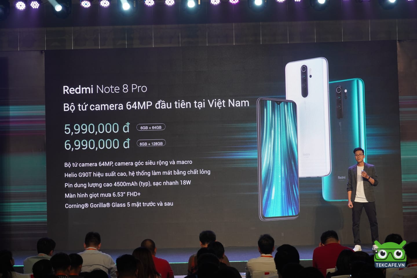 Xiaomi Redmi Note 8 pro đầu tiên tại Việt Nam