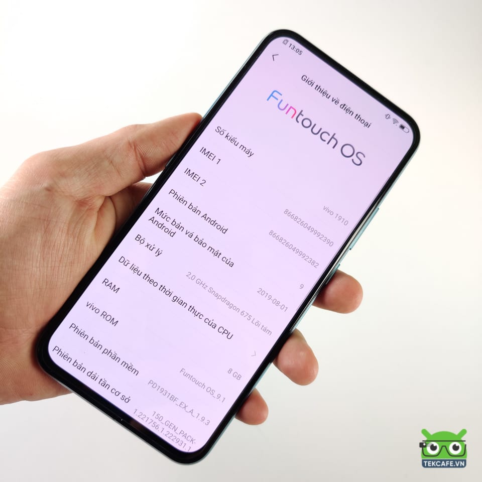 trên tay vivo v17 pro