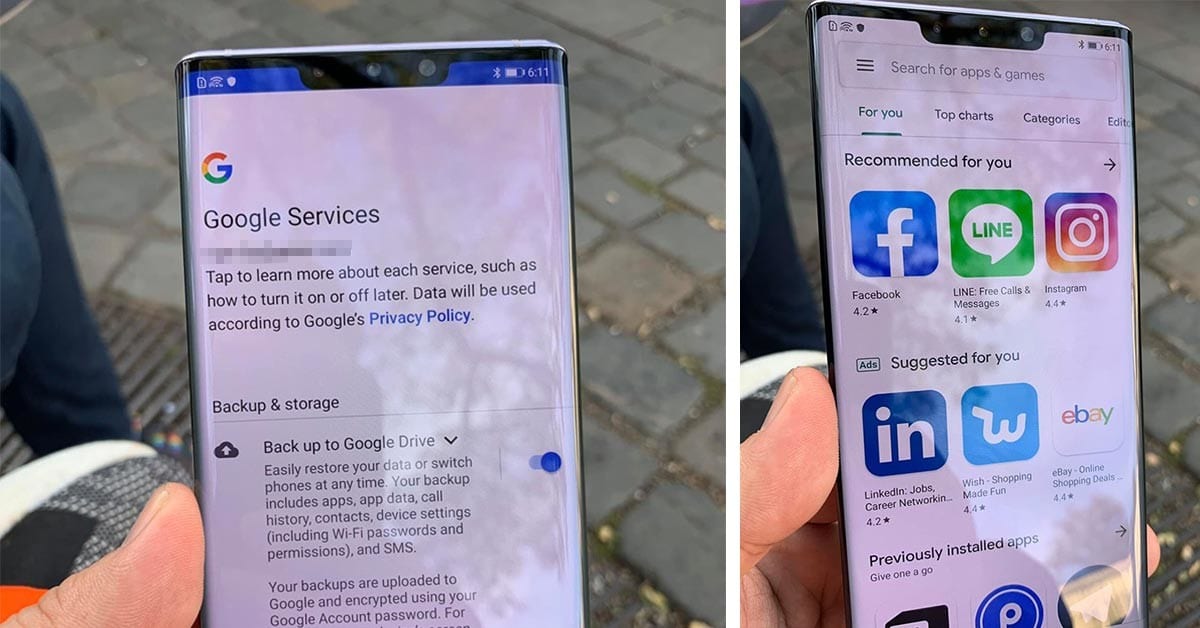 cài dịch vụ google cho huawei mate 30 pro