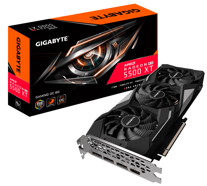 GIGABYTE  Radeon RX 5500 XT
