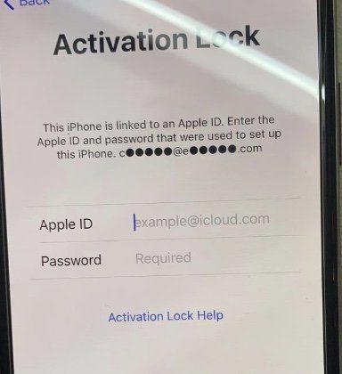 iPhone bị Relock iCloud