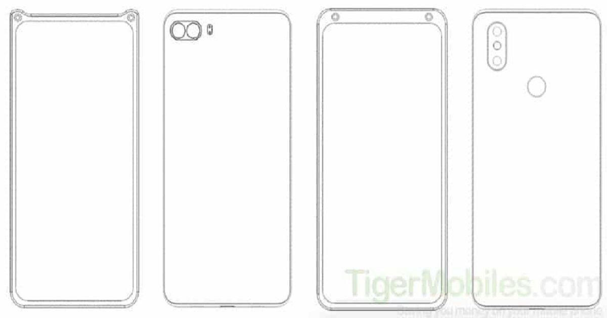 thiết kế camera trên viền màn hình của xiaomi