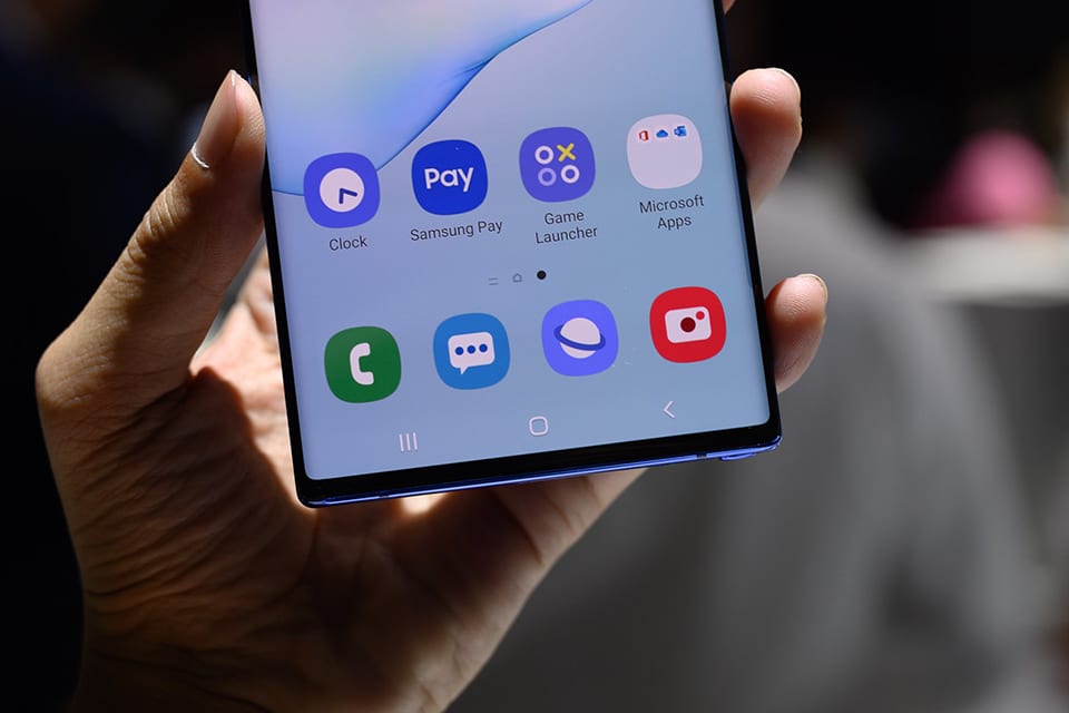 Samsung Pay trên Galaxy Note 10+