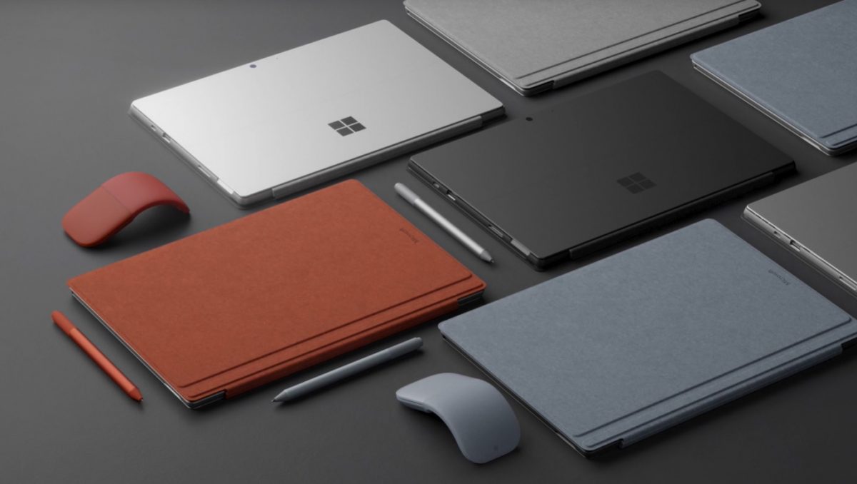 Surface Pro 8 sẽ đi kèm với type cover tích hợp pin mặt trời?