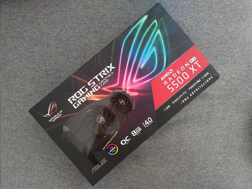 ASUS ROG STRIX RX 5500 XT O8G GAMING