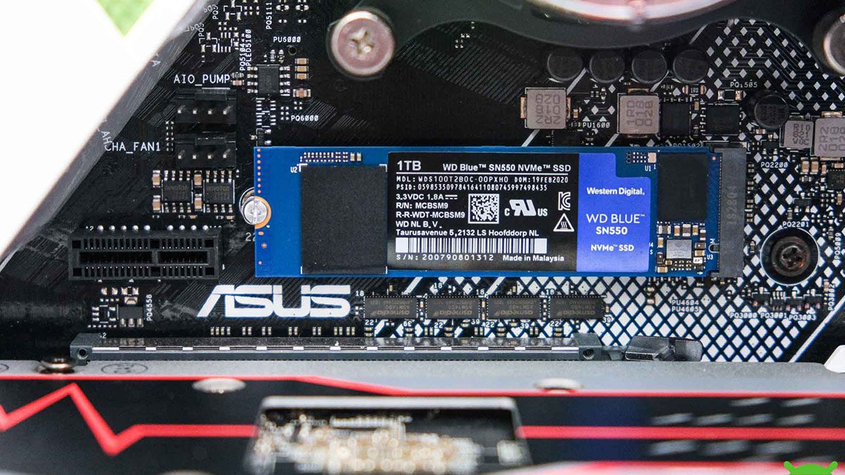 WD Blue SN550