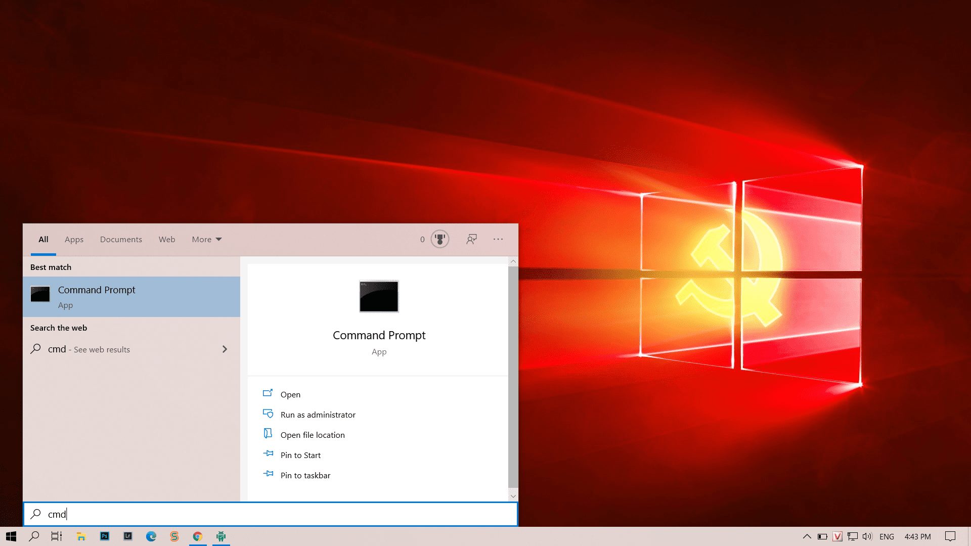 command prompt