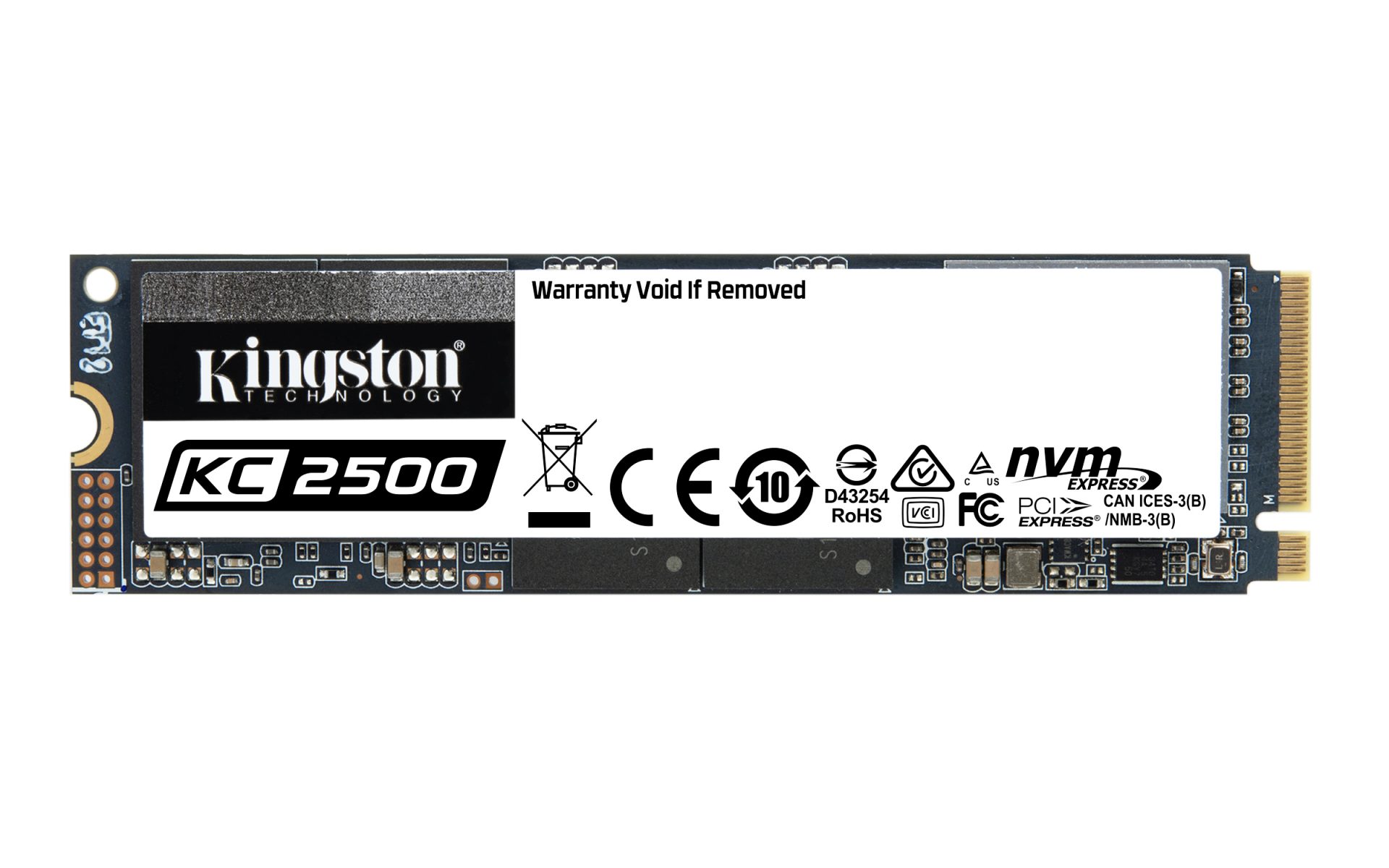 SSD NVMe PCIe KC2500