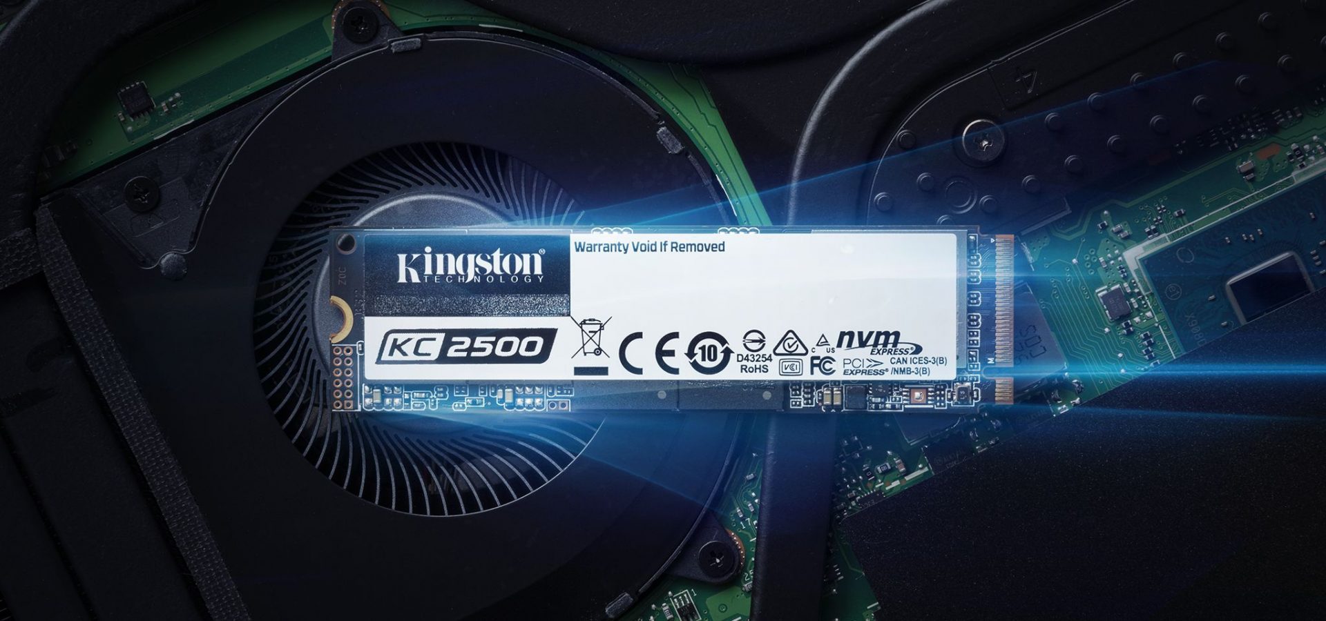 SSD NVMe PCIe KC2500
