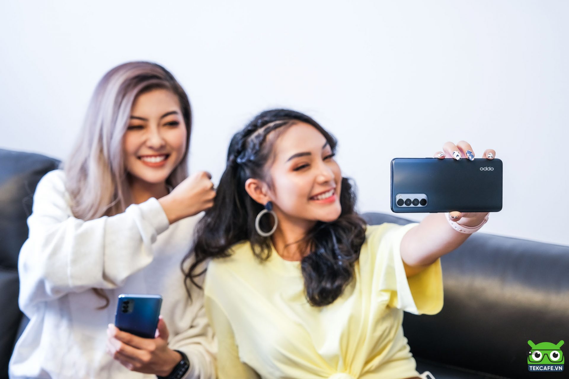 trên tay oppo reno4 pro
