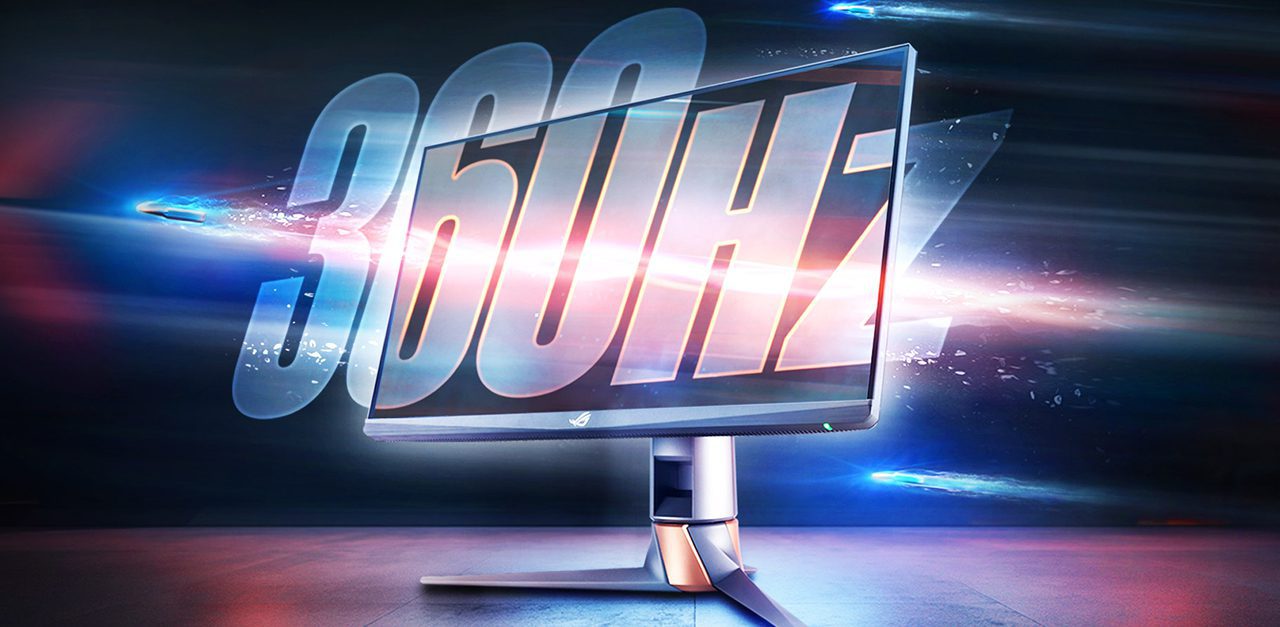 ASUS Republic of Gamers công bố màn hình ROG Swift 360Hz, màn hình chơi game nhanh nhất thế giới sẽ ra mắt vào tháng 9