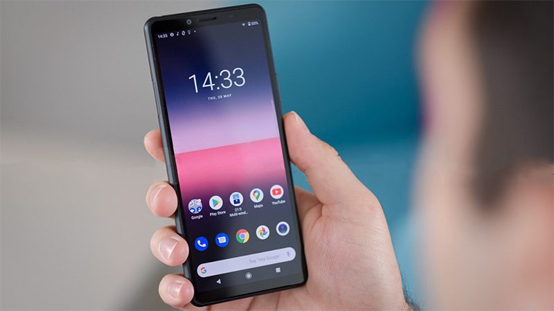 mặ trước sony 10 ii