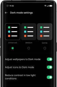 Dark mode