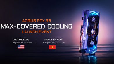 GIGABYTE chuẩn bị tổ chức sự kiện ra mắt trực tuyến tập trung vào công nghệ làm mát mới cho dòng AORUS RTX 30 mới nhất