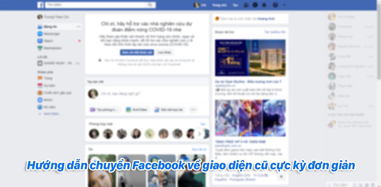 Hướng dẫn chuyển Facebook về giao diện cũ cực kỳ đơn giản