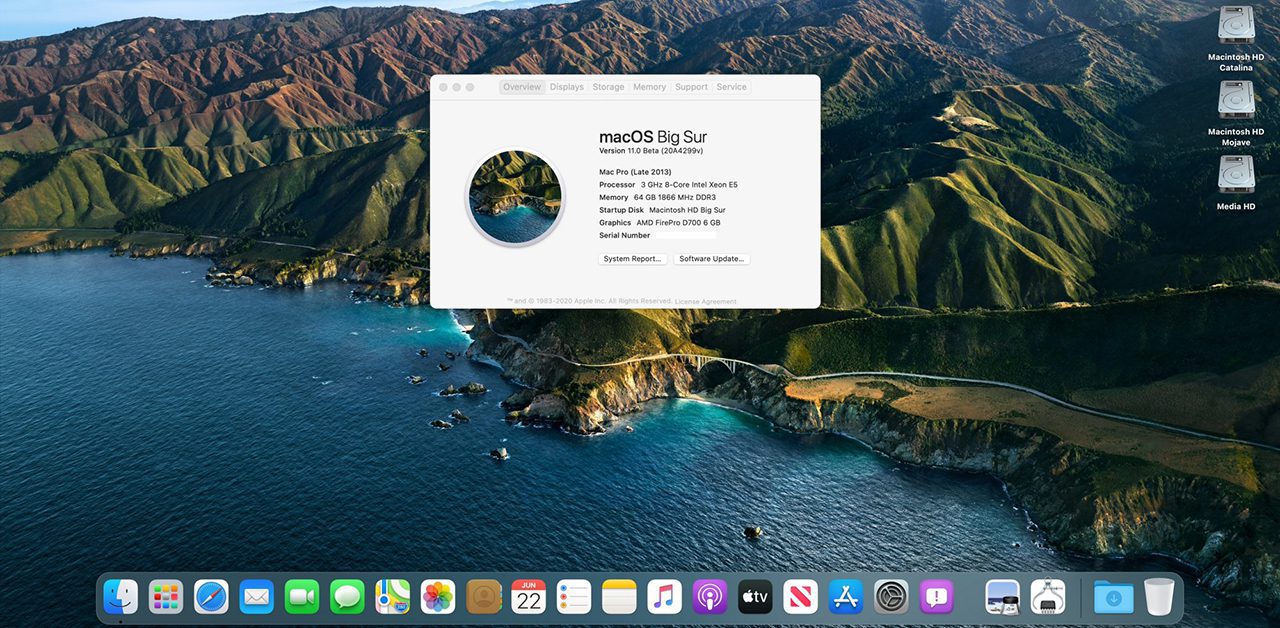 macOS Big Sur beta 7 được Apple phát hành cho các nhà phát triển