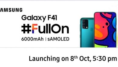 Samsung Galaxy F41: Màn hình S-AMOLED, pin 6000mAh sẽ ra mắt vào ngày 8/10