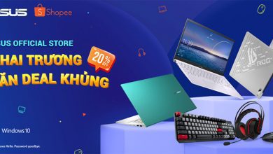 ASUS Việt Nam khai trương gian hàng chính hãng ASUS Official Store trên Shopee