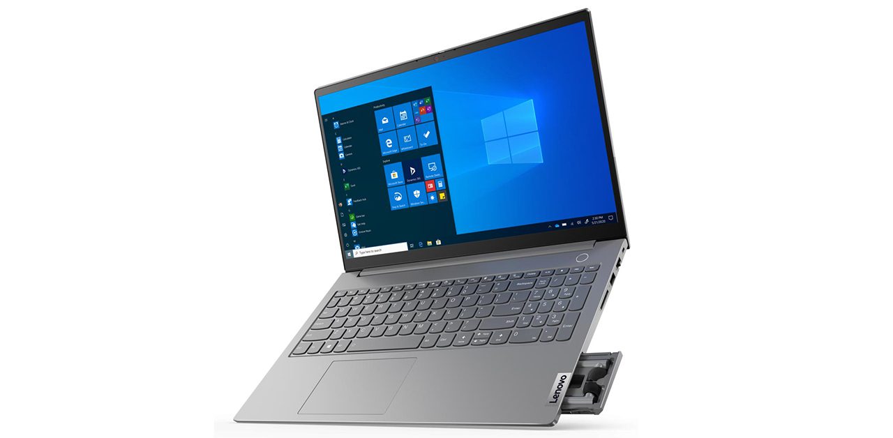 Lenovo ThinkBook 15 Gen 2: Laptop có tích hợp sẵn khe đựng tai nghe không dây