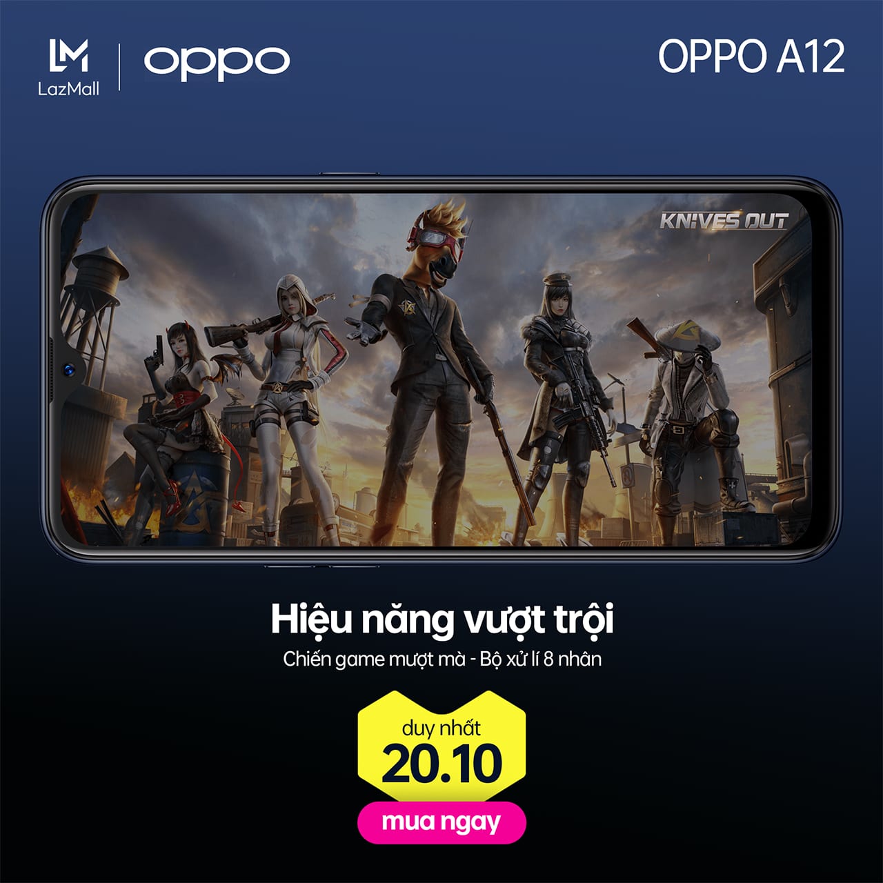 hiệu năng oppo a12