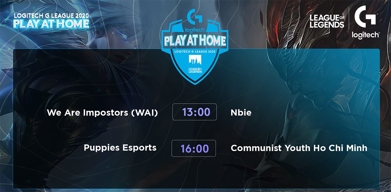Puppies Esports là 1 trong 4 cái tên cuối cùng lọt vào chung kết Giải đấu Logitech G Play at home