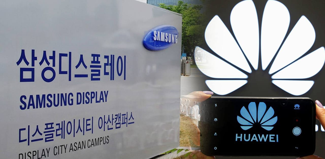 Samsung xin được giấy phép cung cấp màn hình OLED cho Huawei