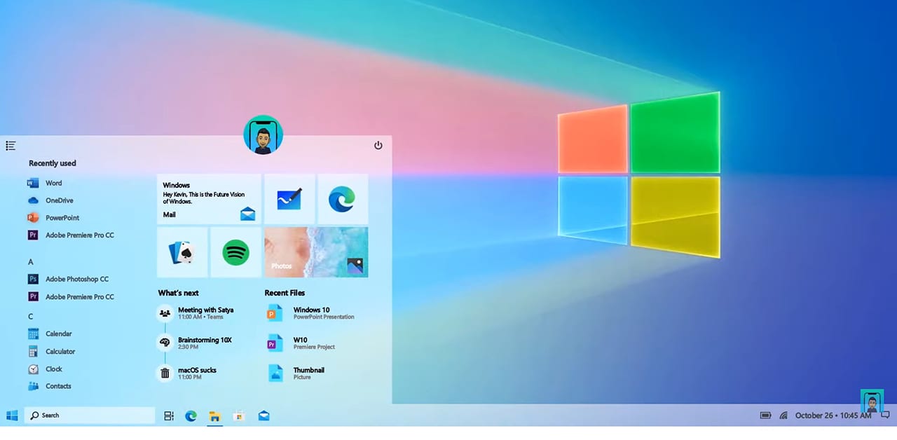 Windows 10 sẽ được thay "áo mới" trong năm 2021 với tên mã "Sun Valley"