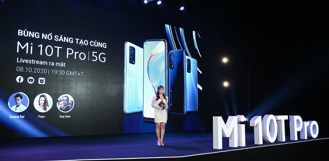 Xiaomi Mi 10T Pro chính thức ra mắt tại thị trường Việt Nam