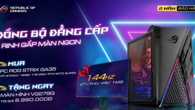 Chương trình khuyến mãi "Đồng bộ đẳng cấp, rinh gấp màn hình ngon"