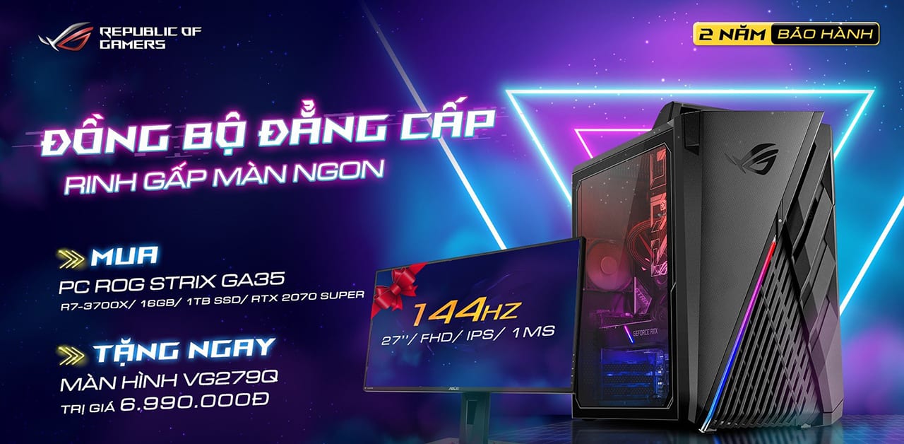 Chương trình khuyến mãi "Đồng bộ đẳng cấp, rinh gấp màn hình ngon"