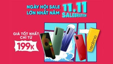 Mua sắm với deal sốc của Realme tại Lazada, Tiki, Shopee ngày 11.11