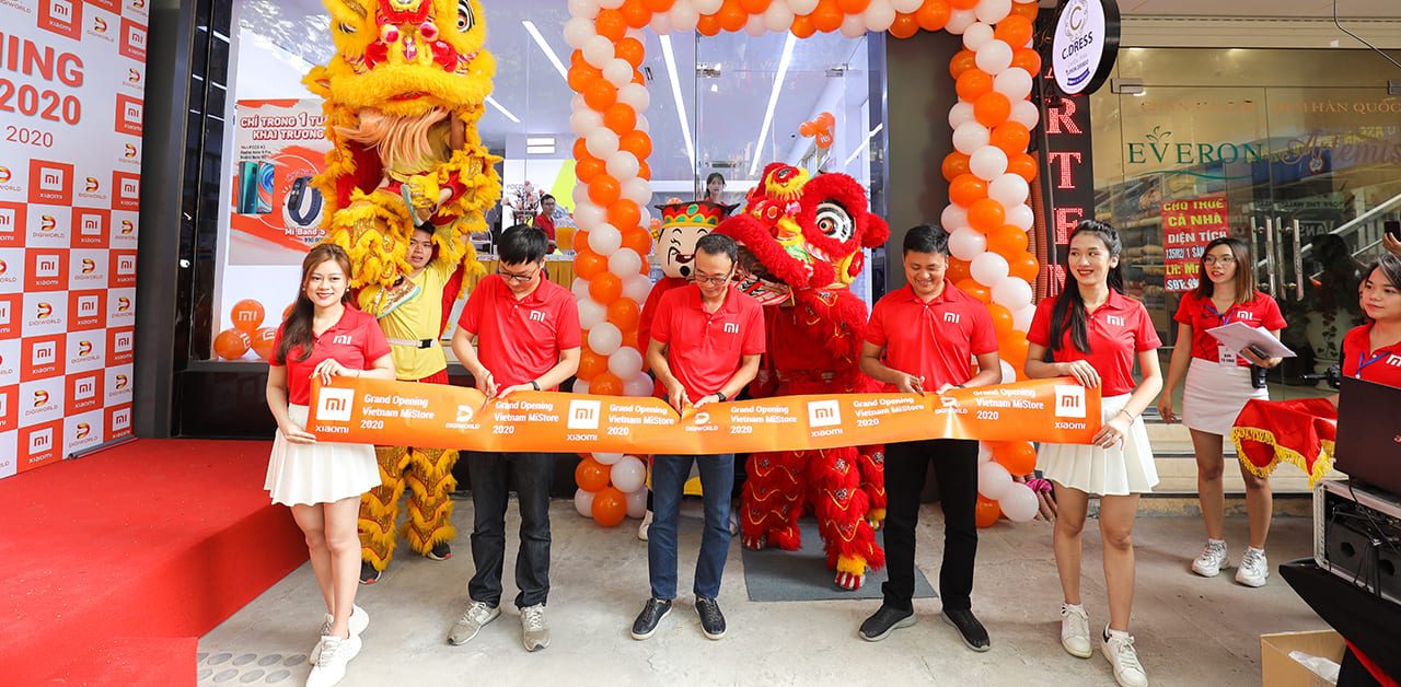 Xiaomi khai trương cửa hàng Mi Store ủy quyền tại Hà Nội