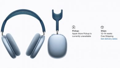 AirPods Max được Apple dời thời gian giao hàng sang tháng 3 năm 2021