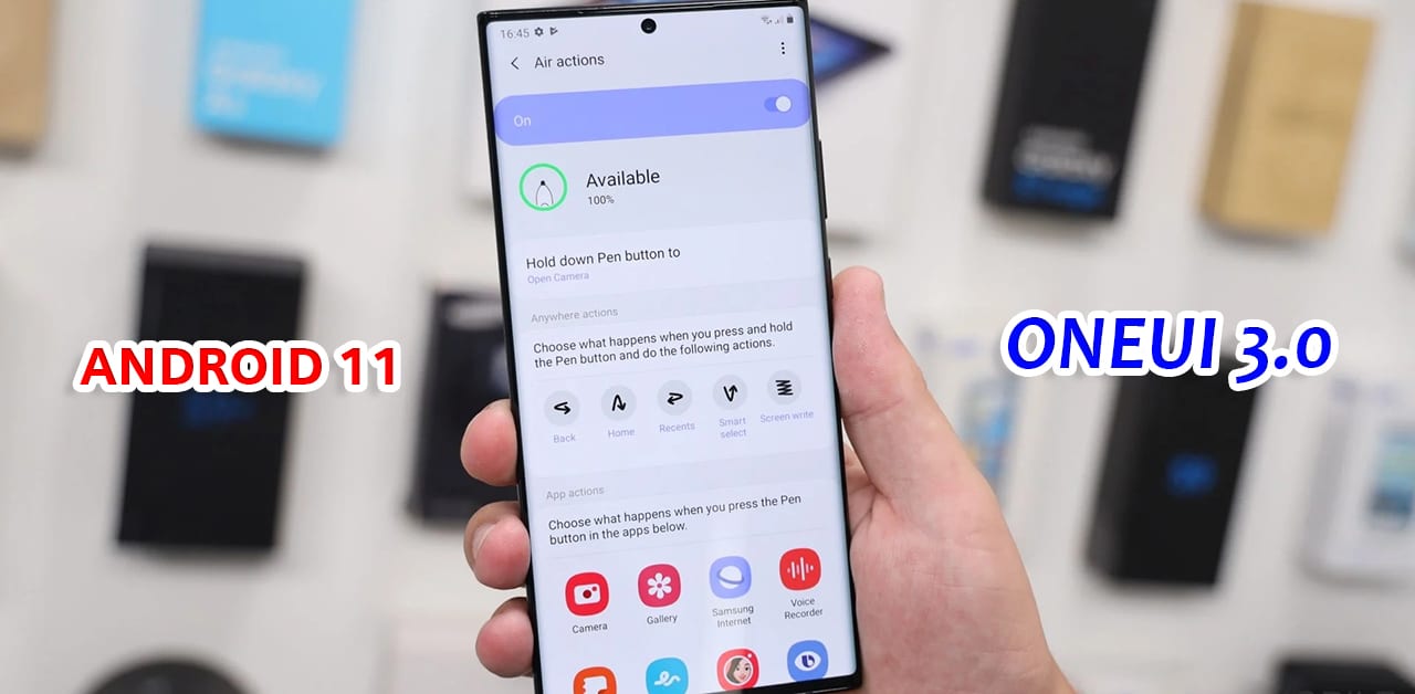 Danh sách và thời gian điện thoại Samsung được cập nhật lên OneUI 3.0, cùng kiểm tra điện thoại của bạn nào