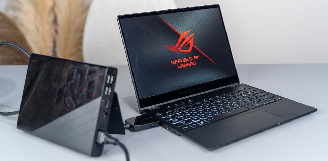 [CES 2021] ROG ra mắt laptop gaming xoay gập ROG Flow X13 và dock đồ họa rời XG Mobile tại CES 2021