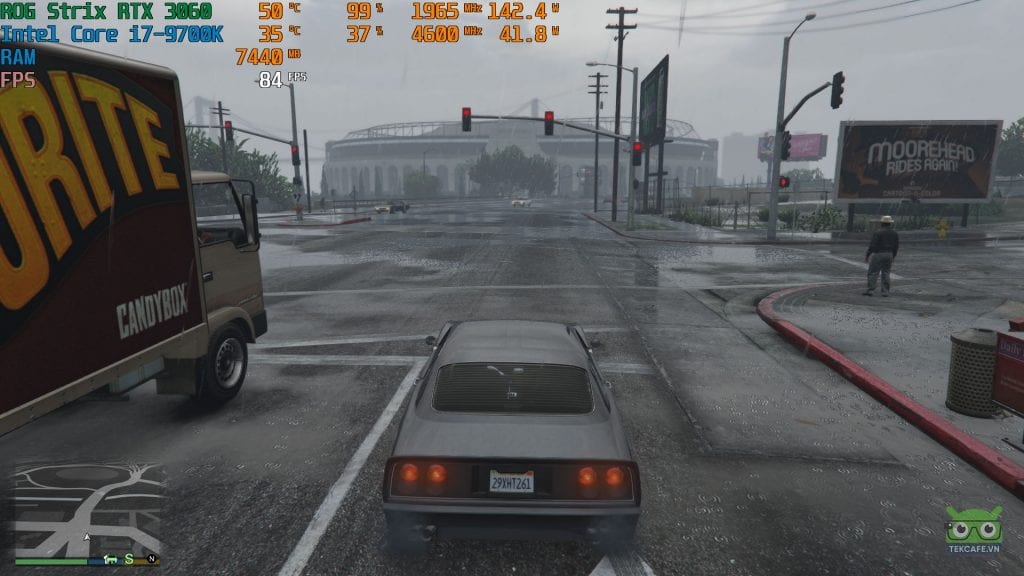 ROG Strix RTX 3060 OC 12GB GTA V