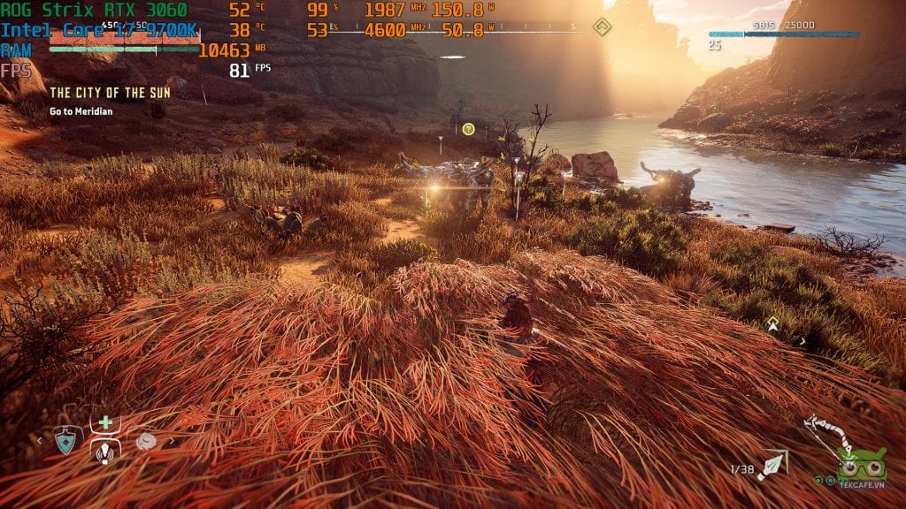 ROG Strix RTX 3060 OC 12GB Horizon Zero Dawn