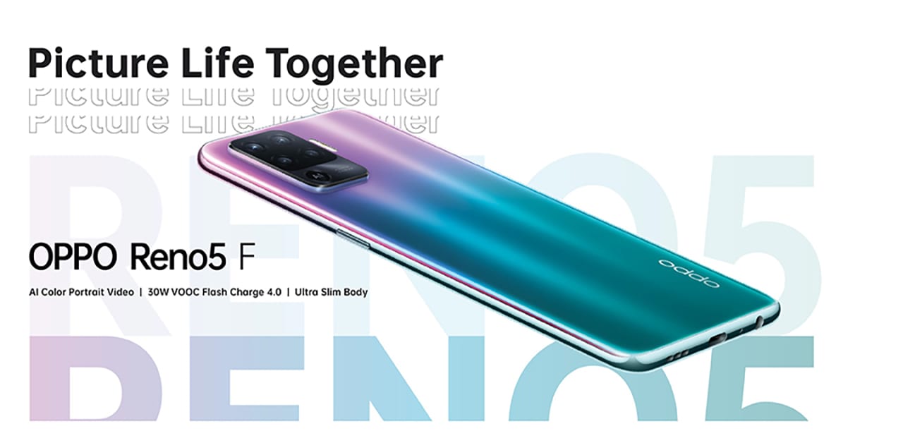 OPPO Reno5 F bất ngờ "trình làng": Sạc nhanh 30W, 4 camera sau, giá chỉ 6.7 triệu đồng