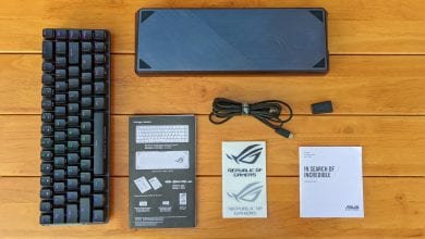 Trên tay ROG Falchion: Mẫu bàn phím cơ 65% đầu tiên của ASUS