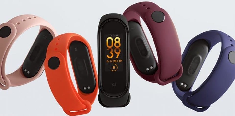 màu sắc MI Band 6 