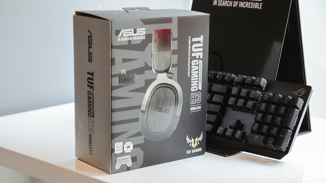 Trên tay ASUS TUF Gaming H3 Wireless: Tai nghe game thủ hỗ trợ PlayStation và Nintendo Switch