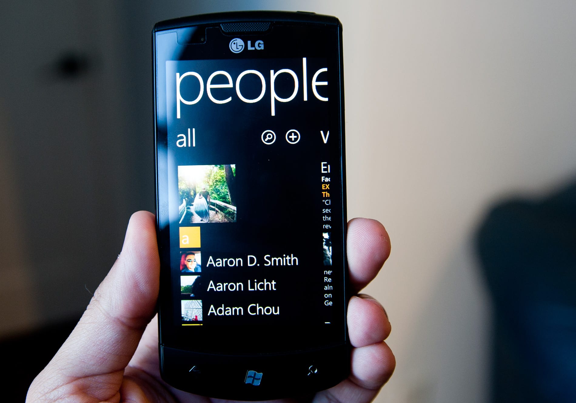 LG Windows phone