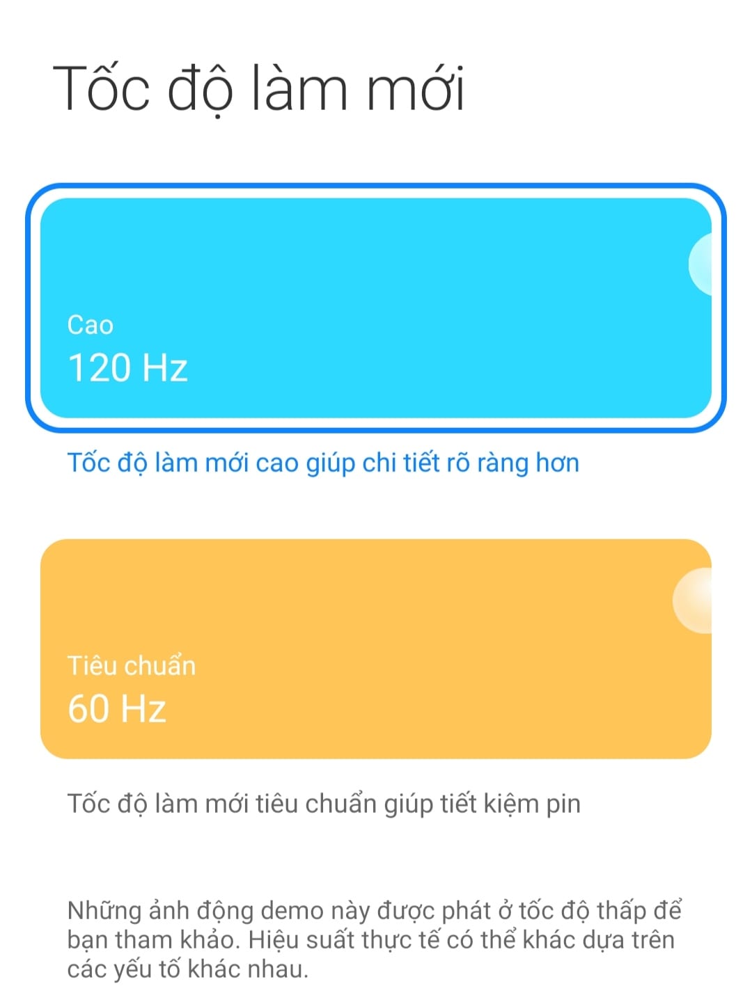 Tần số quét màn hình