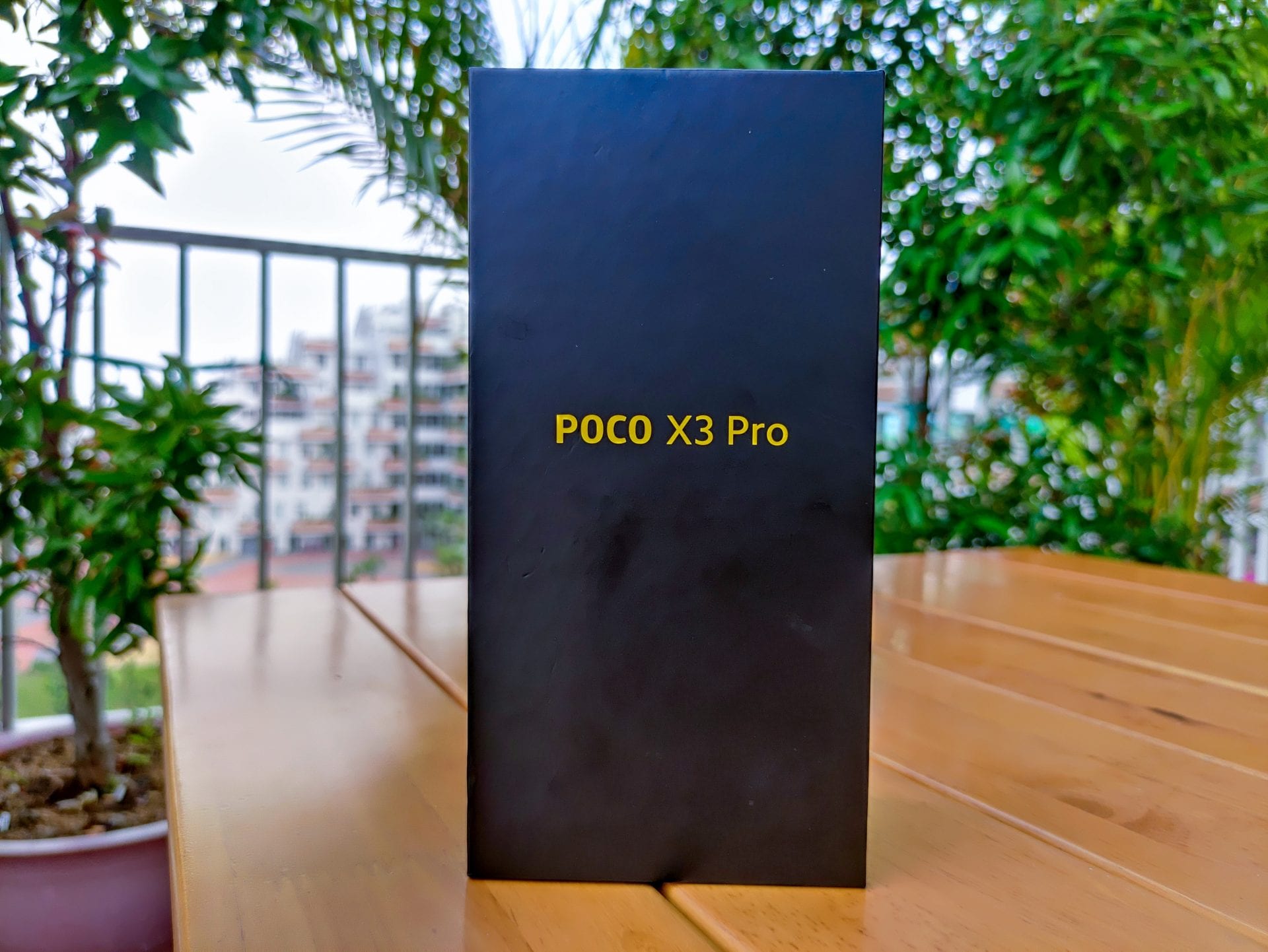 Phần hộp Poco X3 Pro 