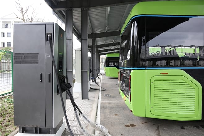 Các trạm sạc điện Vinbus 