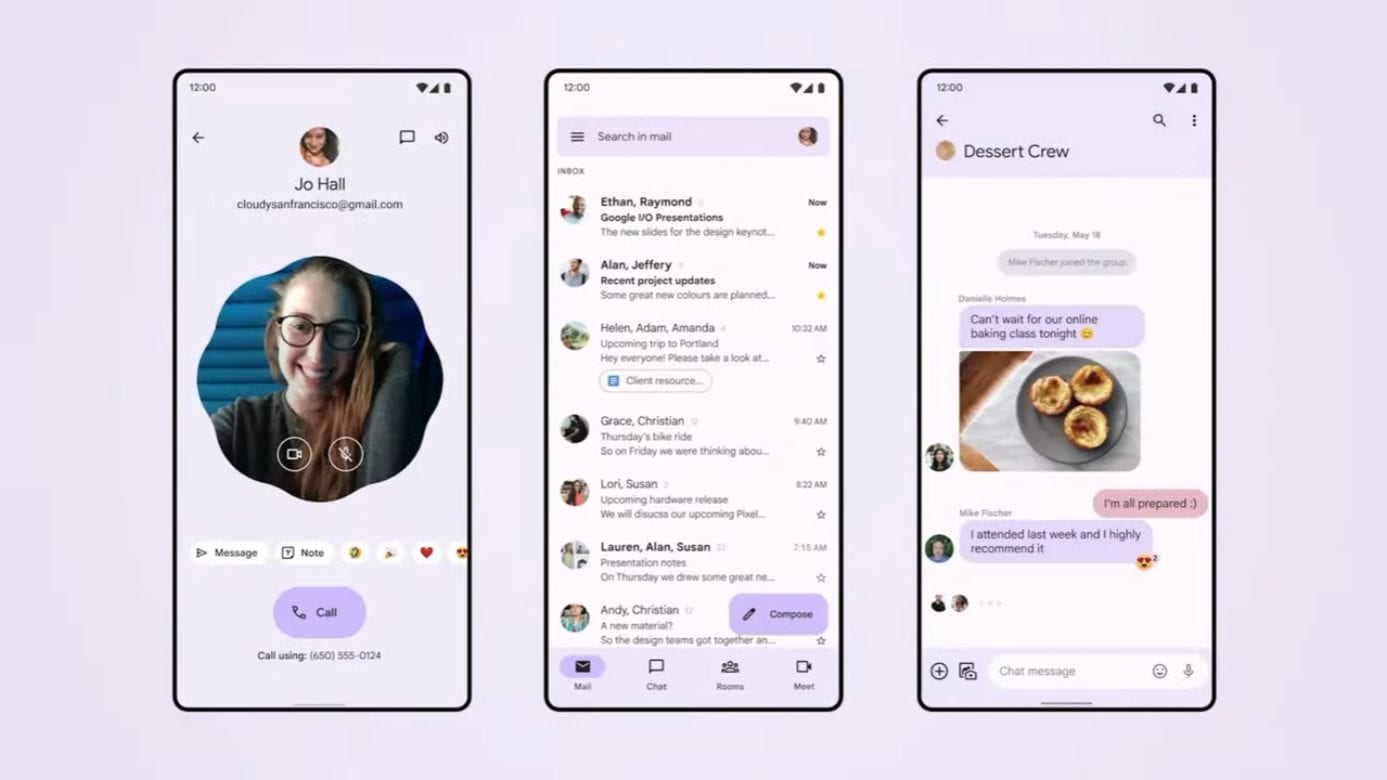 Giao diện Android 12