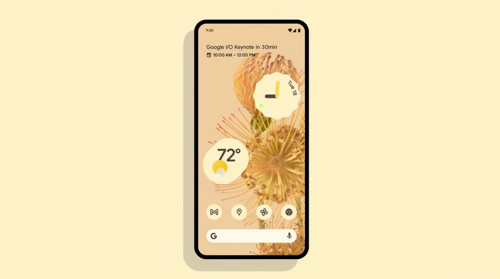 Giao diện Android 12