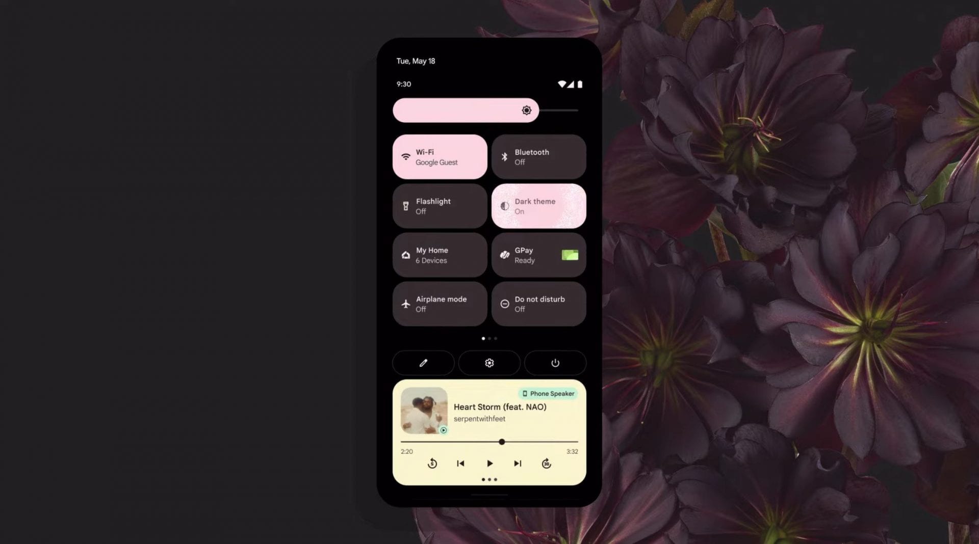 Giao diện Android 12