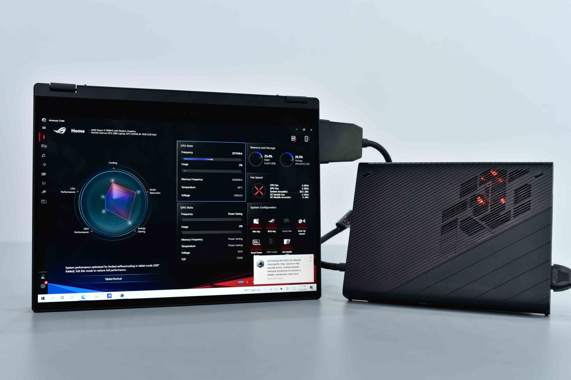 ASUS ROG FLOW X13 SUPERNOVA + EGPU XG MOBILE RTX 3080 - CHIẾC MÁY HOÀN HẢO CHO MỌI TÁC VỤ